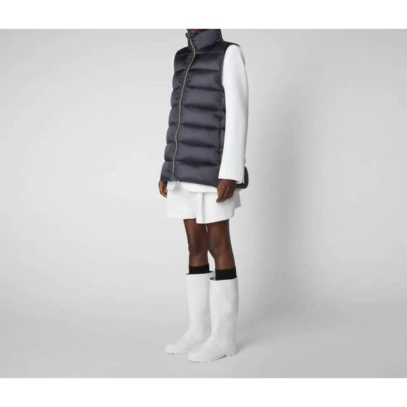 SAVE THE DUCK Jackets & Blazers - NEW SAVE THE DUCK coral puffer vest in ebony grey